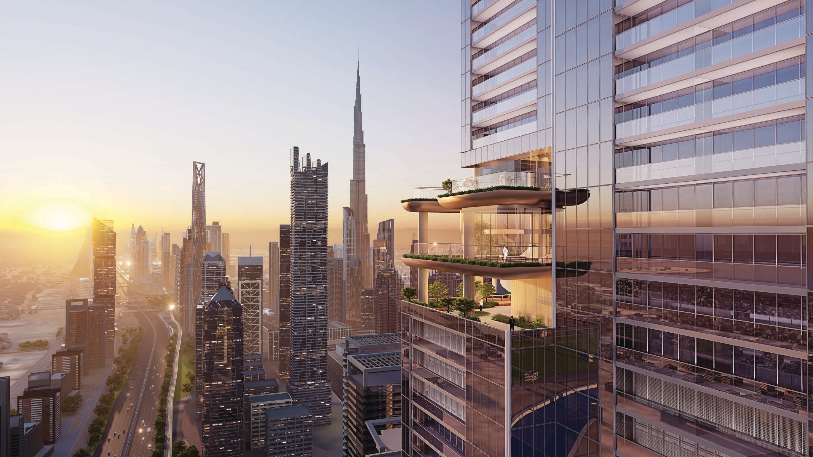 Sky gardens at Sobha SkyParks